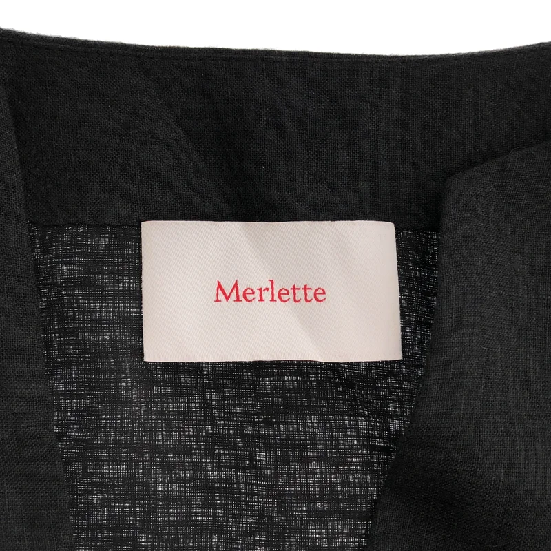 MERLETTE / マーレット | MYSTICA リネン スキッパーブラウス | S | レディース