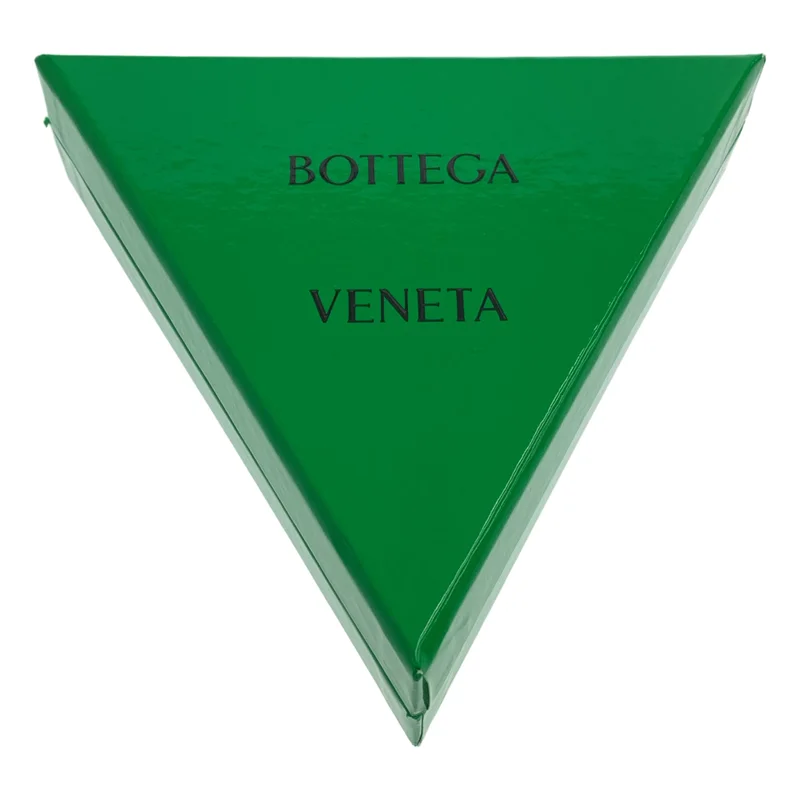 BOTTEGA VENETA / ボッテガヴェネタ | プレートレイヤード トライアングル ピアス |