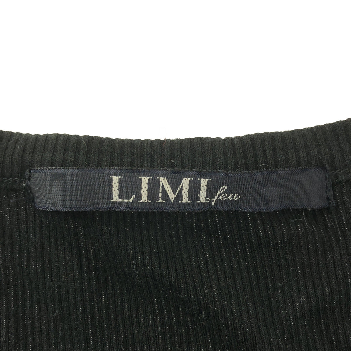 LIMI feu / リミフゥ | コットン フック式 ロングスリーブ トップス