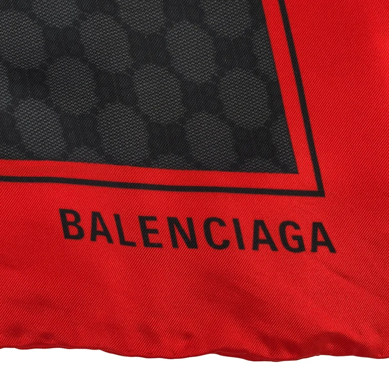 BALENCIAGA / バレンシアガ | × Gucci / The Hacker Project ザ ハッカー BBロゴ シルク ストール 680715 |