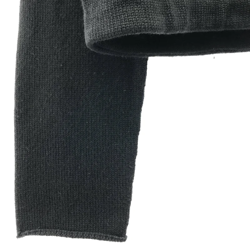JIL SANDER / ジルサンダー | ウール ドッキング Vネックニット | 36 | レディース