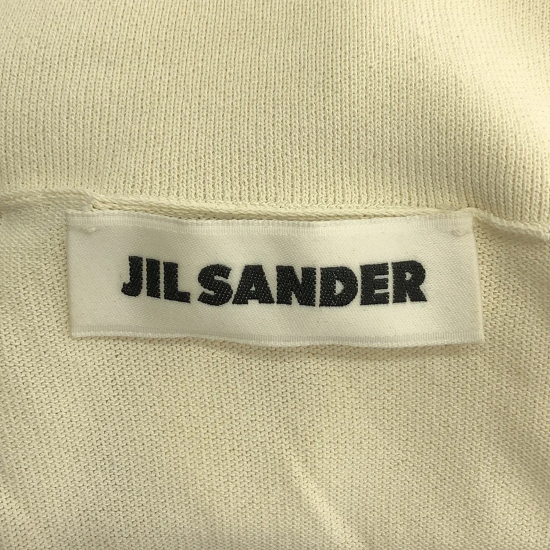 JIL SANDER / ジルサンダー | ウール ドッキング Vネックニット | 36 | レディース
