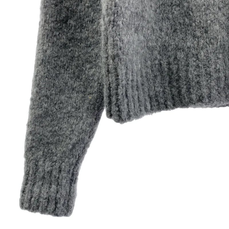 Paloma Wool / パロマウール | ROUND NECK KNITS 時計柄 ウール アルパカ バックロゴ ニット | XS | レディース