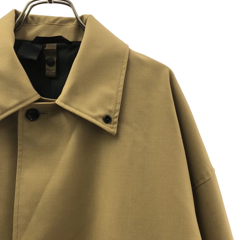 N.HOOLYWOOD / エヌハリウッド | COMPILE BALMACAAN COAT  / オーバーシルエット ショートコート / 総裏地 | 38 | メンズ