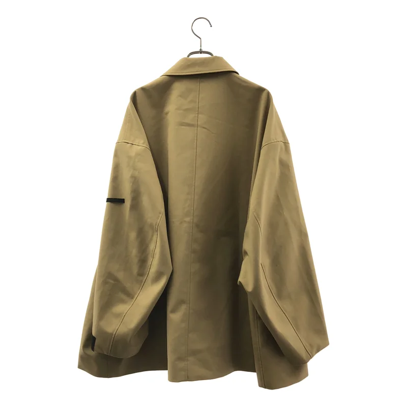 N.HOOLYWOOD / エヌハリウッド | COMPILE BALMACAAN COAT  / オーバーシルエット ショートコート / 総裏地 | 38 | メンズ