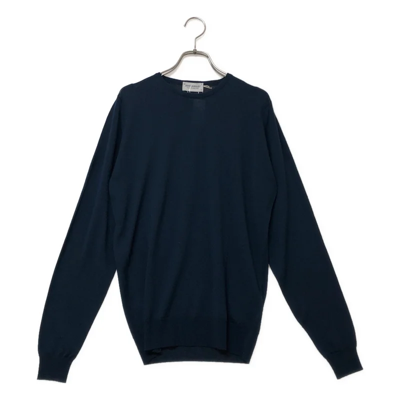 JOHN SMEDLEY / ジョンスメドレー | メリノウール クルーネックニット | S | メンズ
