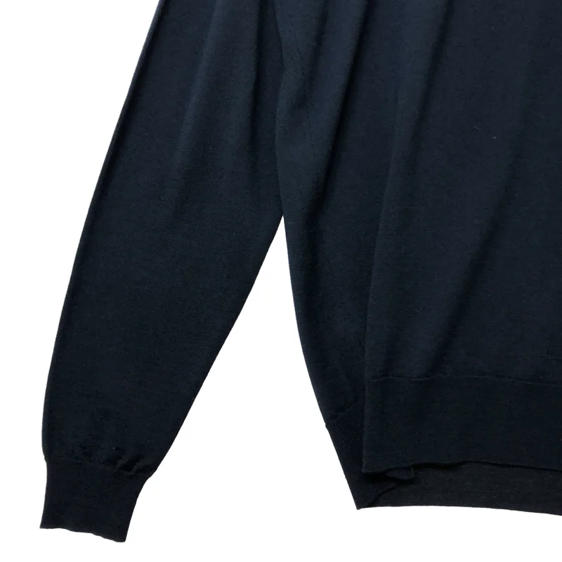JOHN SMEDLEY / ジョンスメドレー | メリノウール クルーネックニット | S | メンズ