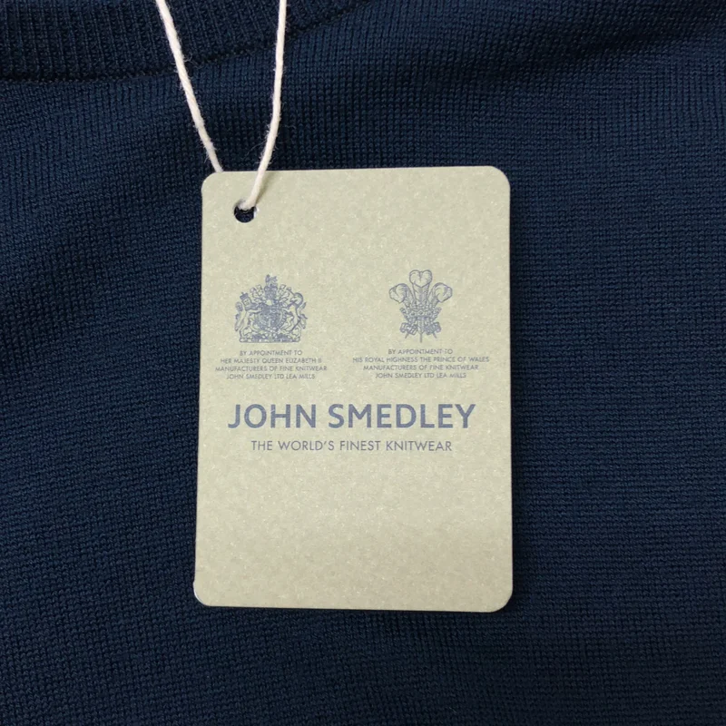 JOHN SMEDLEY / ジョンスメドレー | メリノウール クルーネックニット | S | メンズ
