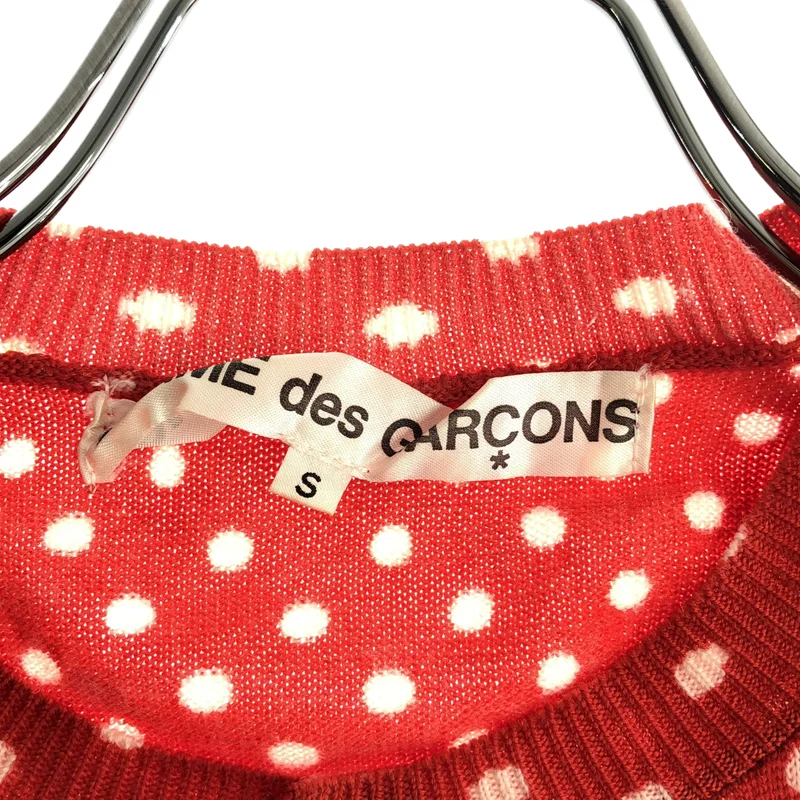COMME des GARCONS / コムデギャルソン | 2005AW | ドット ニット カーディガン | S | レディース