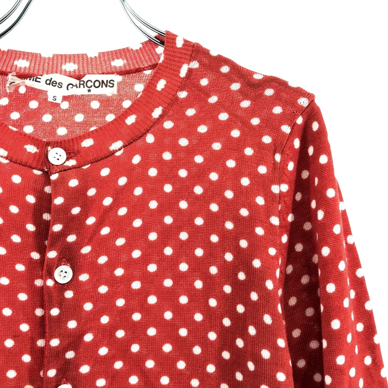 COMME des GARCONS / コムデギャルソン | 2005AW | ドット ニット カーディガン | S | レディース