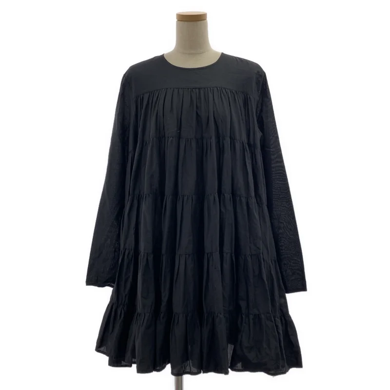 MERLETTE / マーレット | ギャザー ボリューム ドレス ワンピース | XS | レディース