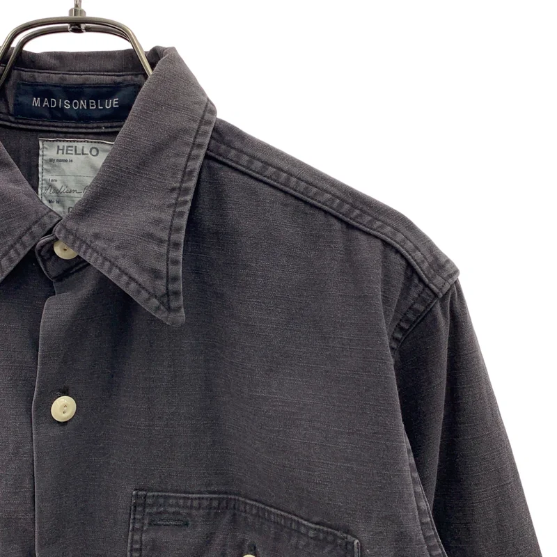 MADISON BLUE / マディソンブルー | HAMPTON BACK SATIN SHIRT / ハンプトンバックサテンシャツ ブラウス | XS | レディース