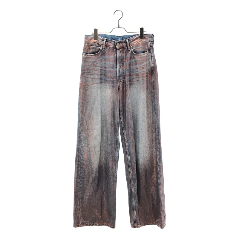 Acne Studios / アクネストゥディオズ | ルーズフィットグリッタージーンズ パンツ C00119 | S | メンズ
