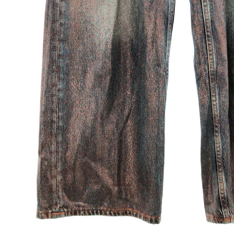 Acne Studios / アクネストゥディオズ | ルーズフィットグリッタージーンズ パンツ C00119 | S | メンズ