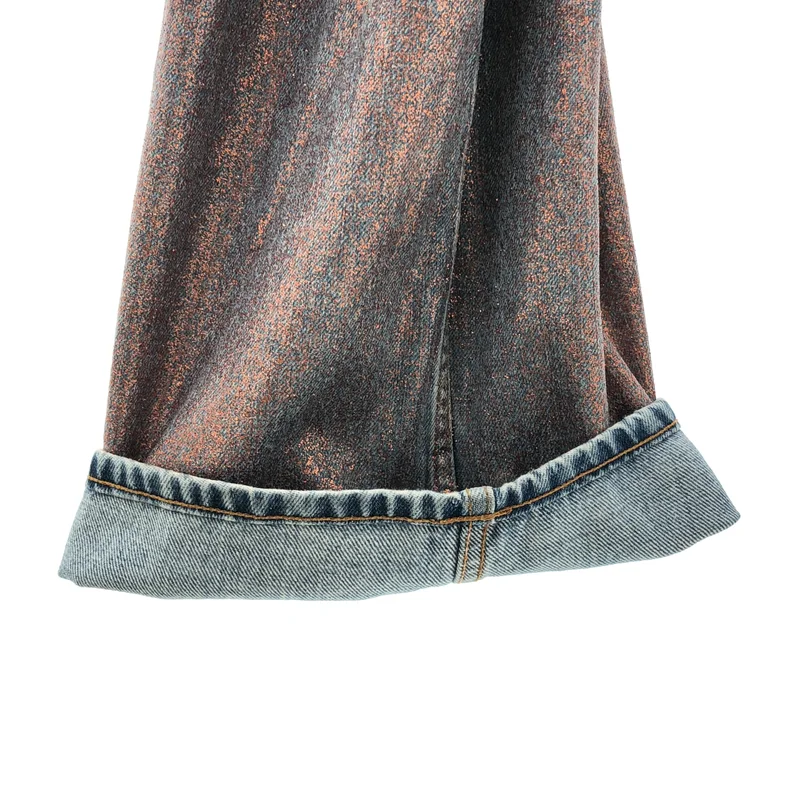 Acne Studios / アクネストゥディオズ | ルーズフィットグリッタージーンズ パンツ C00119 | S | メンズ