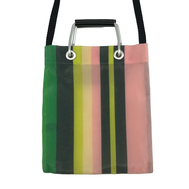 MARNI / マルニ | マルニマーケット ストライプ ミニショルダーバッグ |