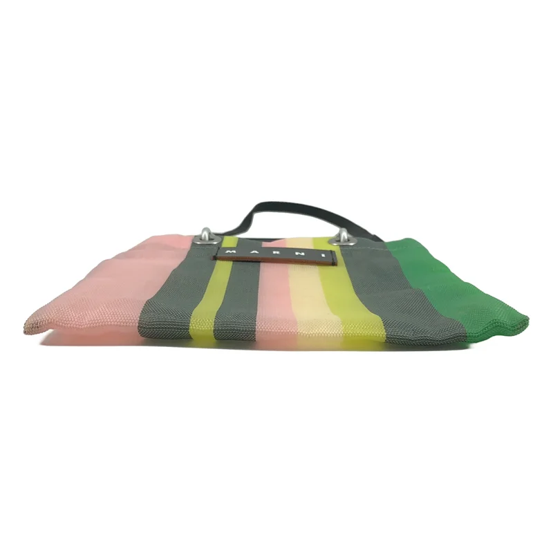 MARNI / マルニ | マルニマーケット ストライプ ミニショルダーバッグ |