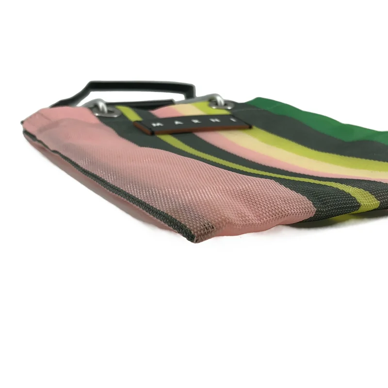 MARNI / マルニ | マルニマーケット ストライプ ミニショルダーバッグ |