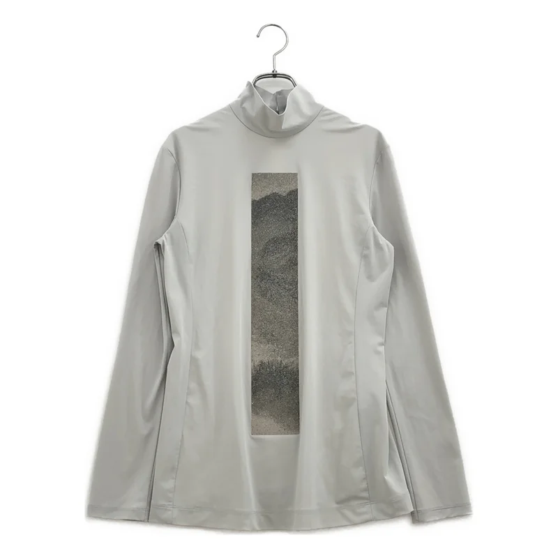 Mame Kurogouchi / マメクロゴウチ | 2026AW | Glass Beads Printed High Neck Top ガラスビーズプリントトップス | 2 | レディース