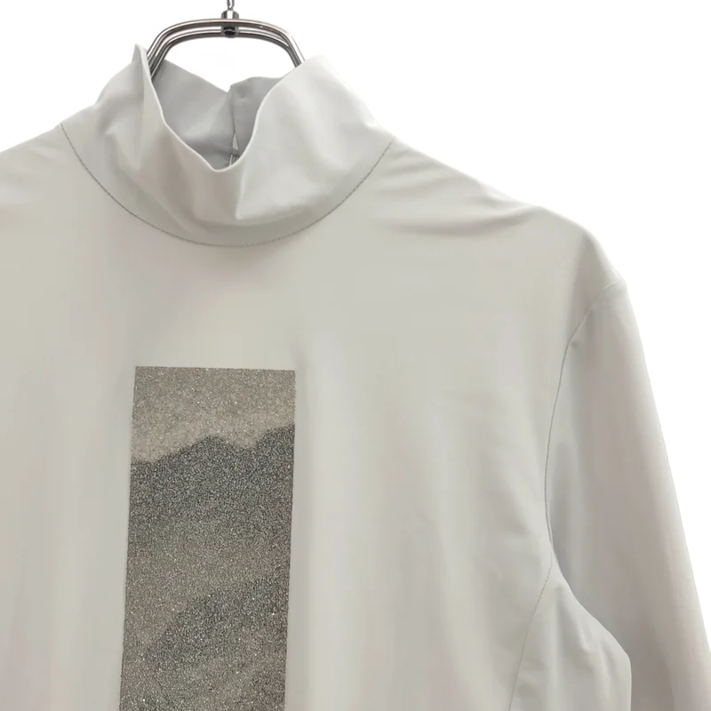 Mame Kurogouchi / マメクロゴウチ | 2026AW | Glass Beads Printed High Neck Top ガラスビーズプリントトップス | 2 | レディース