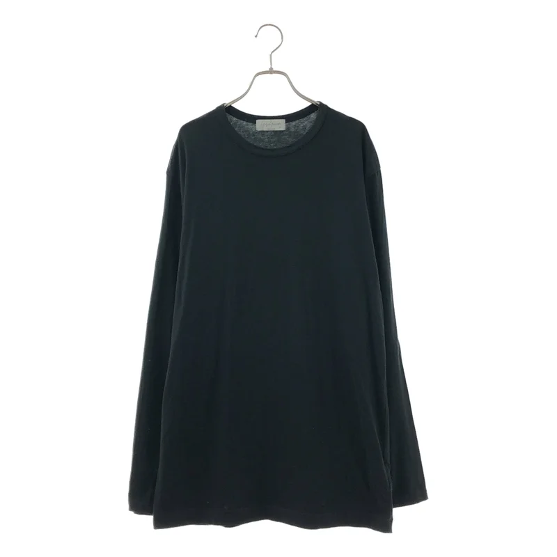 YOHJI YAMAMOTO POUR HOMME / ヨウジヤマモトプールオム | カルティマ天竺丸首長袖 Tシャツ_長袖 HJ-T03-070 | 3 | メンズ