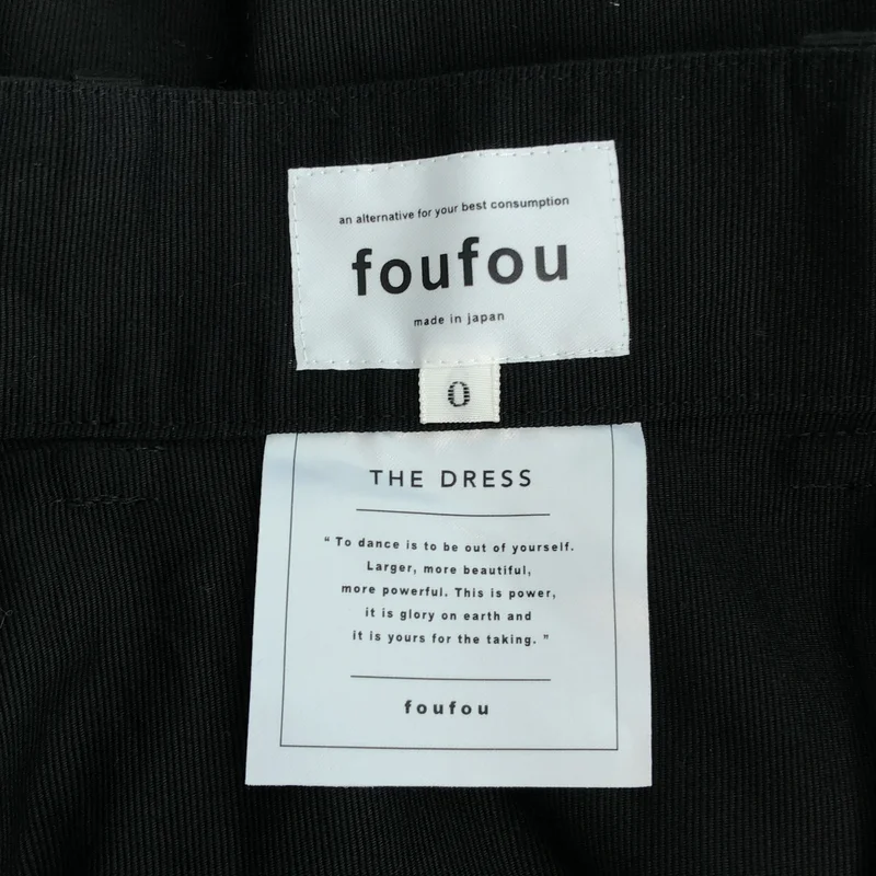 foufou / フーフー | THE DRESS #27 flare dress skirt フレアドレススカート | 0 | レディース