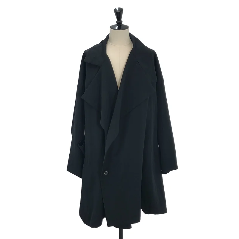 YOHJI YAMAMOTO POUR HOMME / ヨウジヤマモトプールオム | 2018SS | ウールギャバ 変形コート | 2 | メンズ