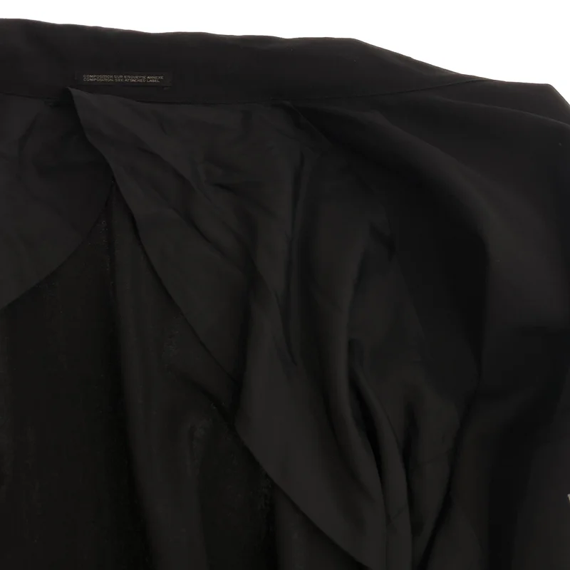 YOHJI YAMAMOTO POUR HOMME / ヨウジヤマモトプールオム | 2018SS | ウールギャバ 変形コート | 2 | メンズ