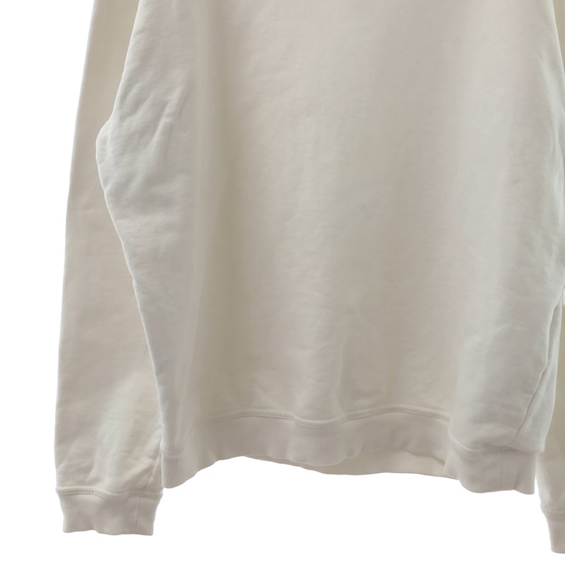 Maison Margiela / メゾンマルジェラ | 2021SS | 反転ロゴ エンブロイダリー スウェットプルオーバー パーカー | 44 | メンズ