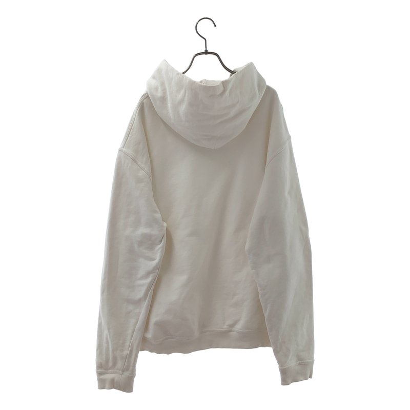 Maison Margiela / メゾンマルジェラ | 2021SS | 反転ロゴ エンブロイダリー スウェットプルオーバー パーカー | 44 | メンズ