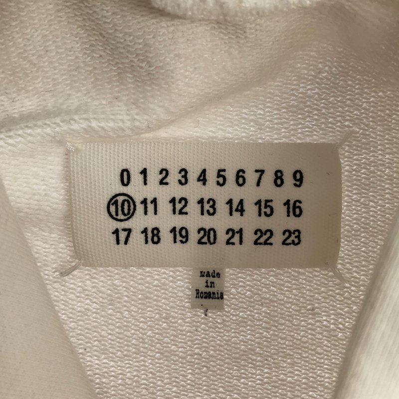 Maison Margiela / メゾンマルジェラ | 2021SS | 反転ロゴ エンブロイダリー スウェットプルオーバー パーカー | 44 | メンズ