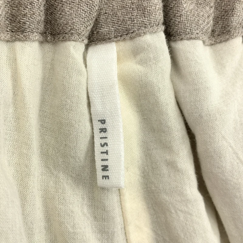 PRISTINE / プリスティン | コットン ウール イージーワイドパンツ | M | レディース