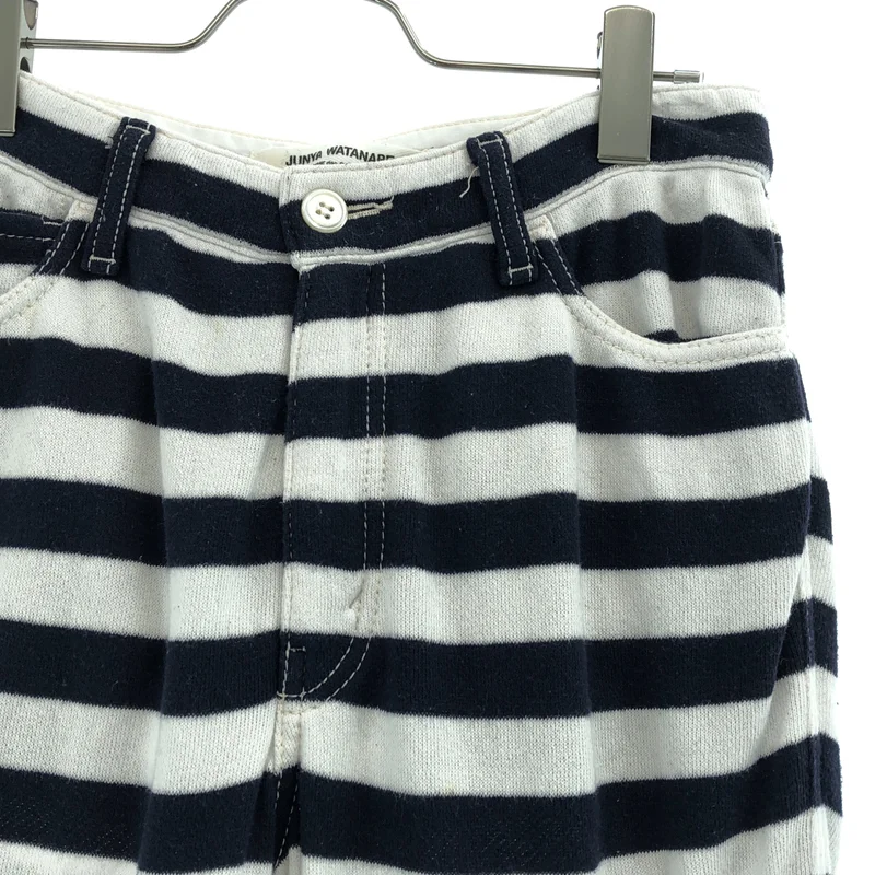 JUNYA WATANABE COMME des GARCONS / ジュンヤワタナベ | 2011SS | コットン ボーダー スウェットパンツ | XS | レディース