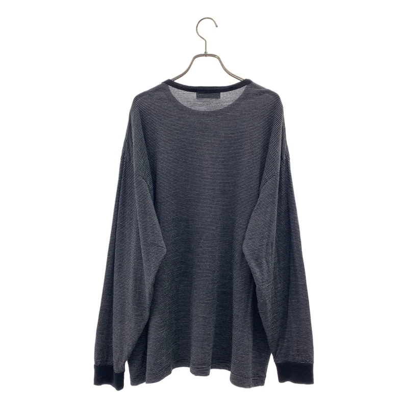 Graphpaper / グラフペーパー | 2024AW | Wool Border L/S Tee / ウール ボーダー ロングスリーブTシャツ |