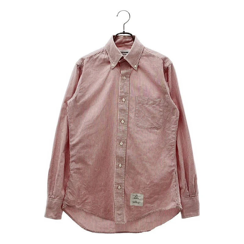THOM BROWNE / トムブラウン | 2009SS | コットン ストライプ ボタンダウンシャツ | 1 | メンズ