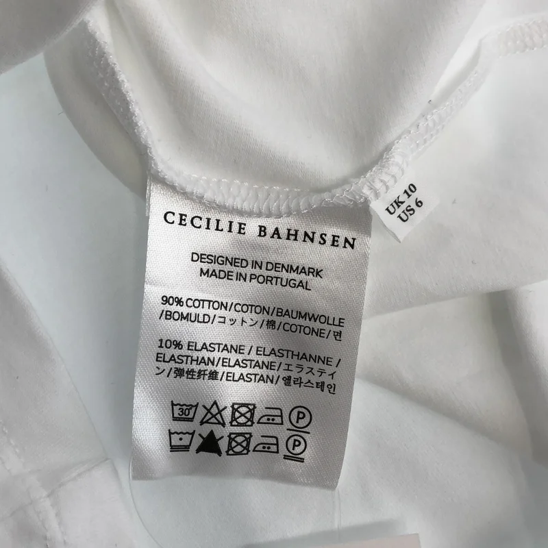 Cecilie Bahnsen / セシリーバンセン | ロングスリーブ ボウタイカットソー | 10 | レディース