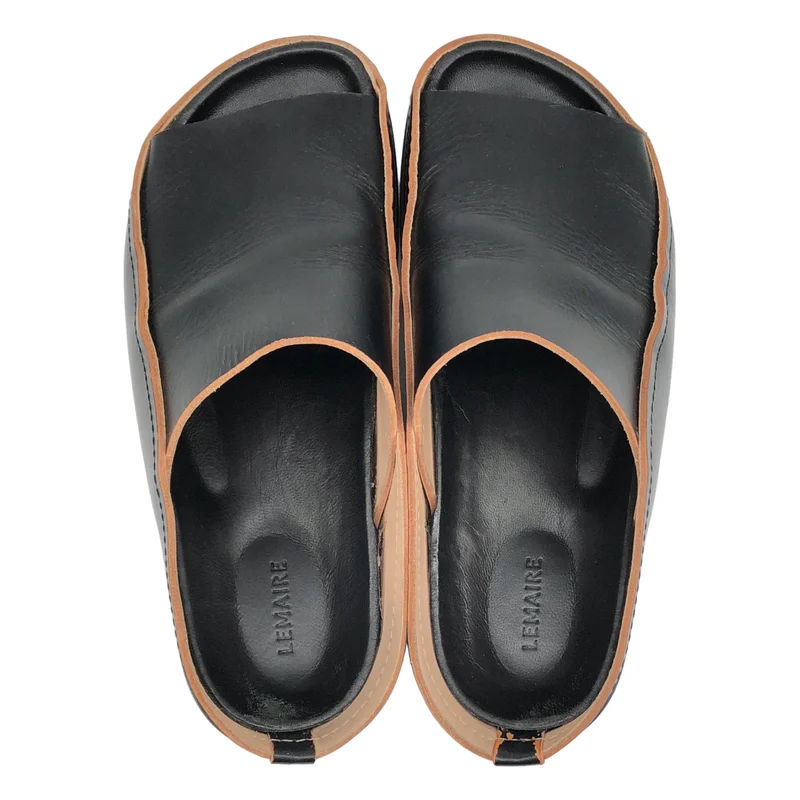 LEMAIRE / ルメール | FUSSBETT SANDALS / レザー フスベットサンダル | 41 | メンズ