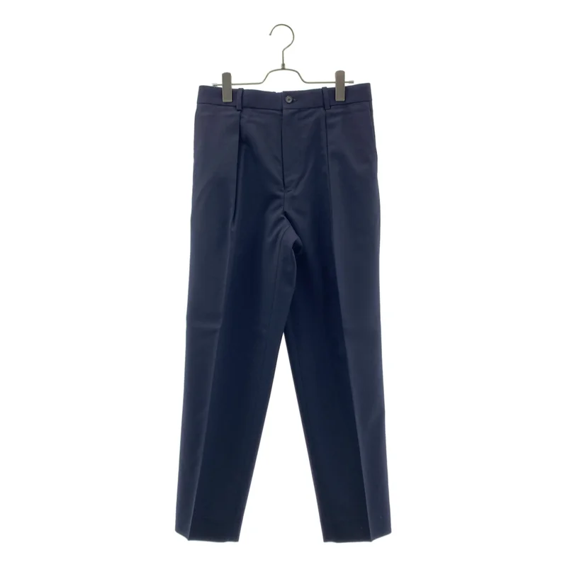 MARKAWARE / マーカウェア | FRONT PLEATS PEGTOP ORGANIC WOOL TROPICAL / トロピカル ウール タック パンツ | 3 | メンズ