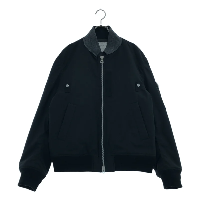 sacai / サカイ | 2025AW | Suiting Blouson ブルゾンジャケット | 3 | メンズ