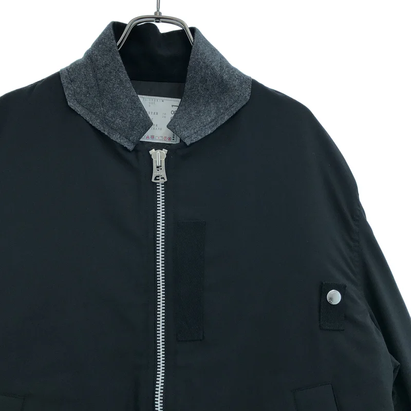 sacai / サカイ | 2025AW | Suiting Blouson ブルゾンジャケット | 3 | メンズ