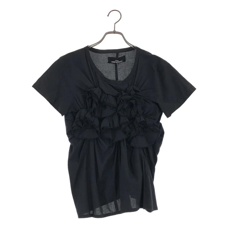 tricot COMME des GARCONS / トリココムデギャルソン | 2000SS | コットン ギャザー フリルドッキング カットソー | M | レディース