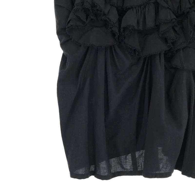 tricot COMME des GARCONS / トリココムデギャルソン | 2000SS | コットン ギャザー フリルドッキング カットソー | M | レディース
