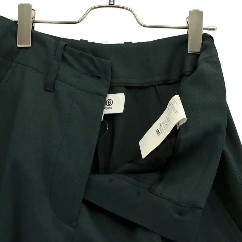 MM6 Maison Margiela / エムエムシックスメゾンマルジェラ | 2020AW | ワイドスラックス パンツ | 40 | レディース