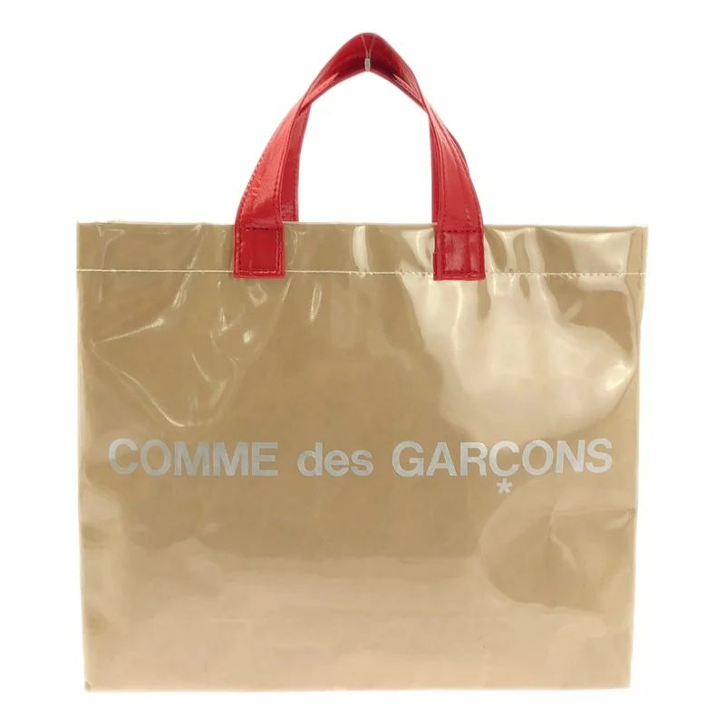 COMME des GARCONS GIRL / コムデギャルソンガール | PVC ロゴ トートバッグ |