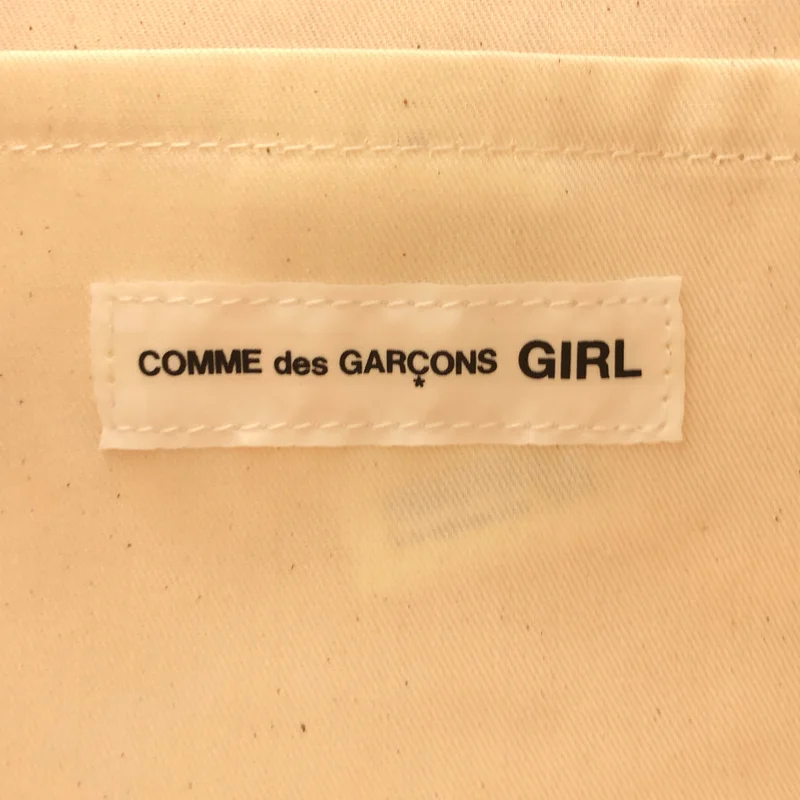 COMME des GARCONS GIRL / コムデギャルソンガール | PVC ロゴ トートバッグ |
