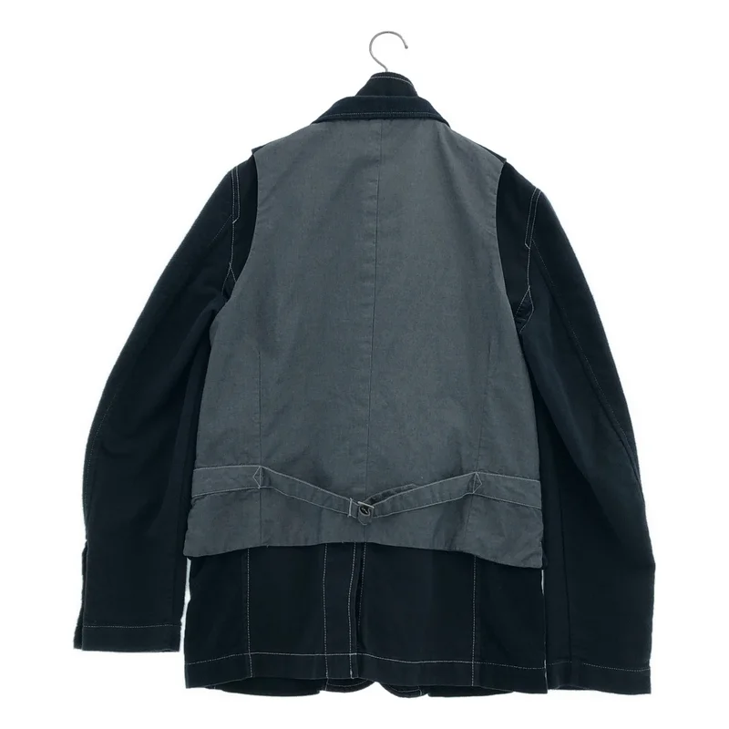 COMME des GARCONS SHIRT / コムデギャルソンシャツ | アンサンブル / コーデュロイ 製品染め テーラードジャケット / ベスト | M | メンズ