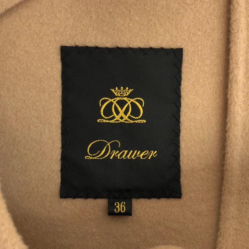 Drawer / ドゥロワー | ウールケヌキ ノースリーブ ワンピース 6526-234-1467 | 36 | レディース