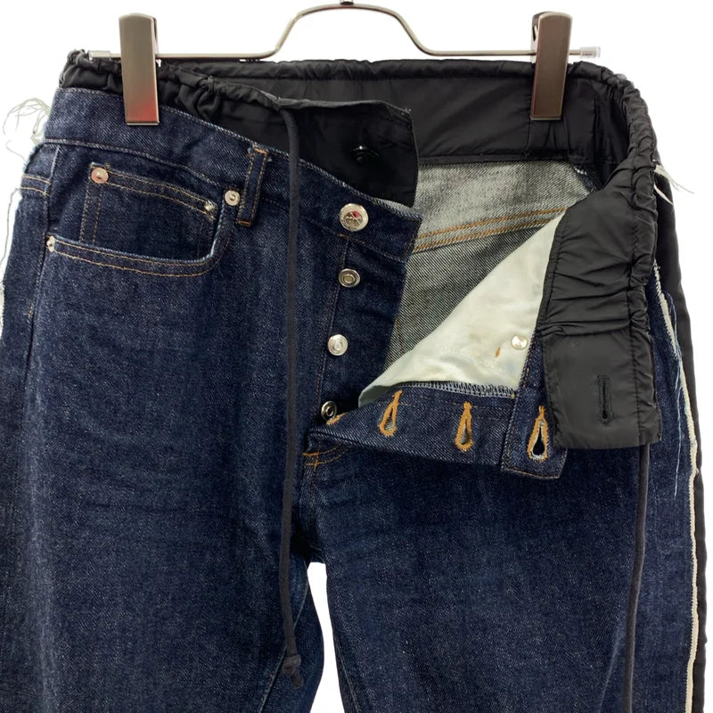 sacai × A.P.C. ドッキングデニムパンツ ミックスデニムパンツ サカイ