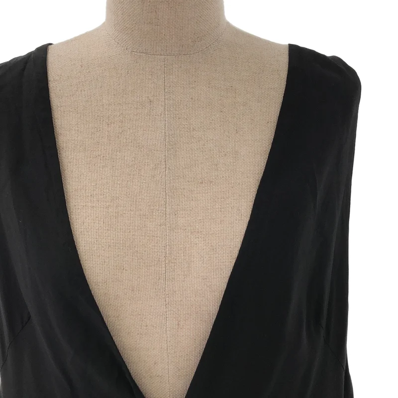 SACRA / サクラ | RAYON SILK SALOPETTE / レーヨン シルク サロペット | 38 | レディース