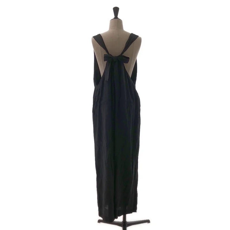 SACRA / サクラ | RAYON SILK SALOPETTE / レーヨン シルク サロペット | 38 | レディース